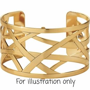 Brighton Christos Silver Maritzburg Wide cuff.